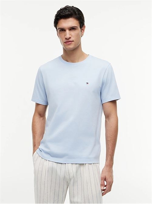 ess seasonal reg fit solid tee TOMMY HILFIGER | MW0MW39995C1O